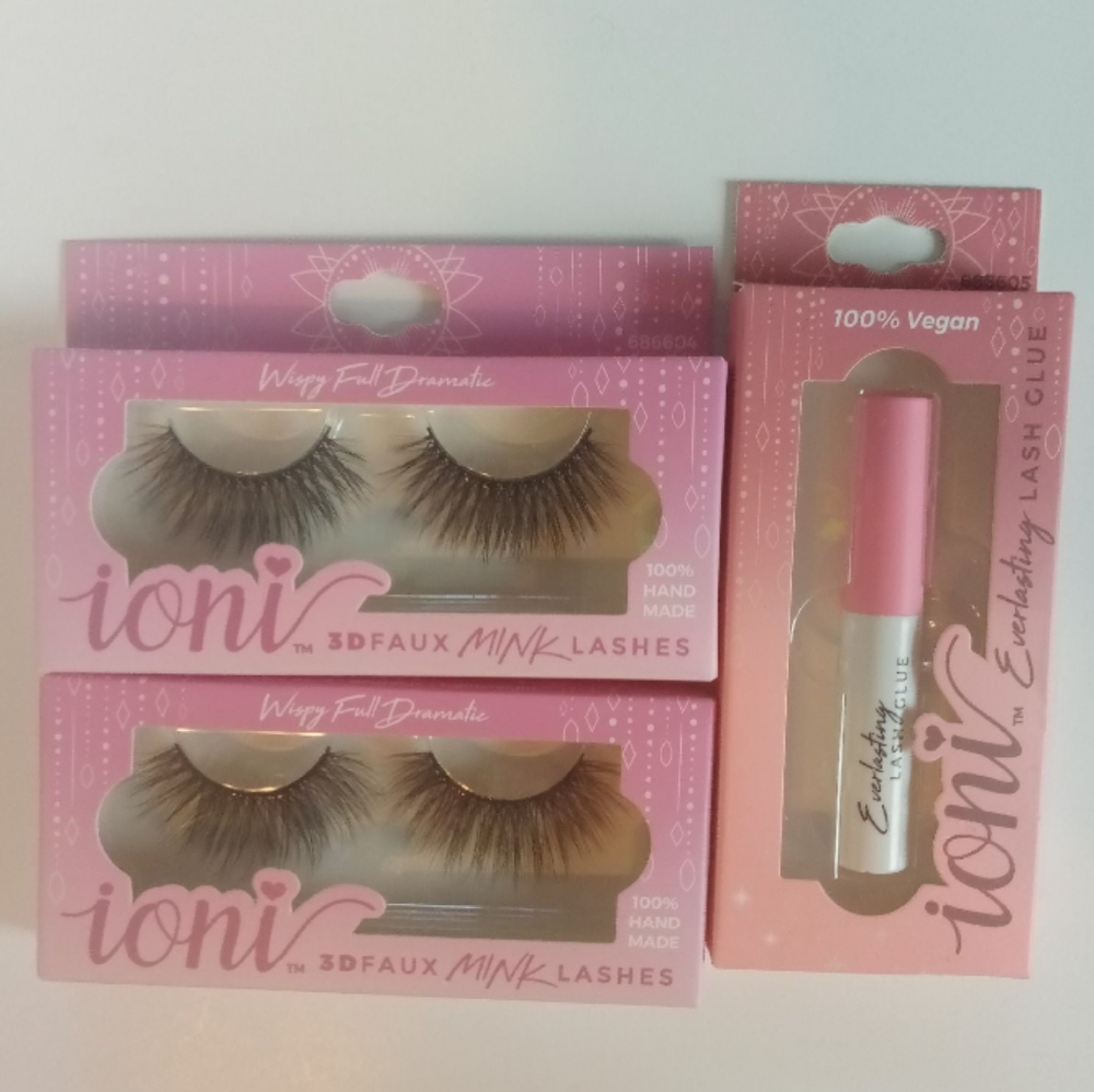 Ioni lash and glue bundle